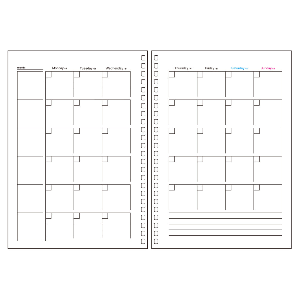 Amazon.com : DESIGNPHIL Midori 15313006 Notebook, MD