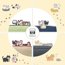 にゃんシーン ボックスペンポーチ Ｌ