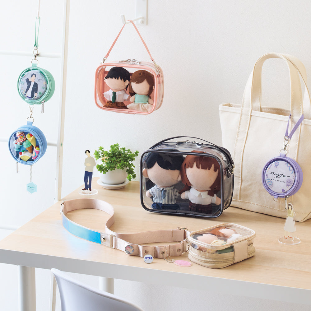 myfa デコレーションボックスポーチ ミニミニ・ワイド