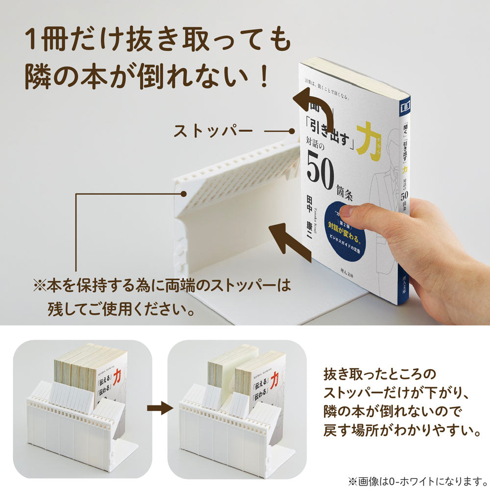 1冊でも倒れないブックスタンド A4
