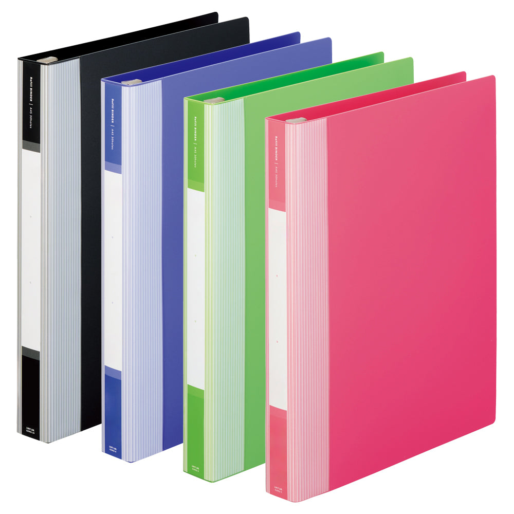 リヒトラブ リフィルバインダー A4 黒 / G3902-24