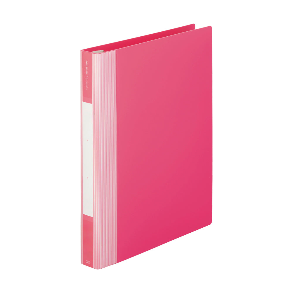 リヒトラブ リフィルバインダー A4 赤 G3902-3