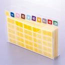 カラーナンバーラベル　Ｍ（０ー９各１袋入り）