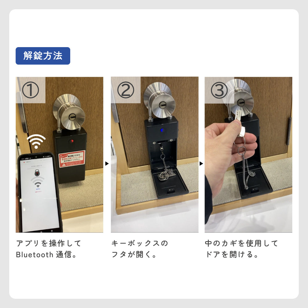 スマートキーボックス（10名利用・初年度システム利用料込）