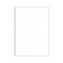 オープンリングノート・ツイストノート＜適合リーフ・ドット方眼罫＞　Ａ５