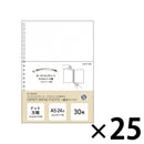 オープンリングノート・ツイストノート＜適合リーフ・ドット方眼罫＞　Ａ５