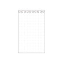 オープンリングノート・ツイストノート＜適合リーフ・ドット方眼罫＞　メモＬサイズ