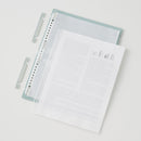 Ｍｕｔｕａｌ　二つ折りクリヤーブック＜ポケット交換式＞Ａ５/Ａ４