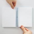 オープンリングノート　Ａ６　厚とじ　リーフ７０枚