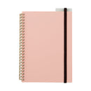 カスタマイズ オープンリングノート ゴムバンド付き下じき　Ａ５