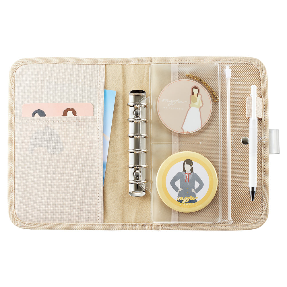 ｍｙｆａ　ファスナーポケットリフィル　２分割