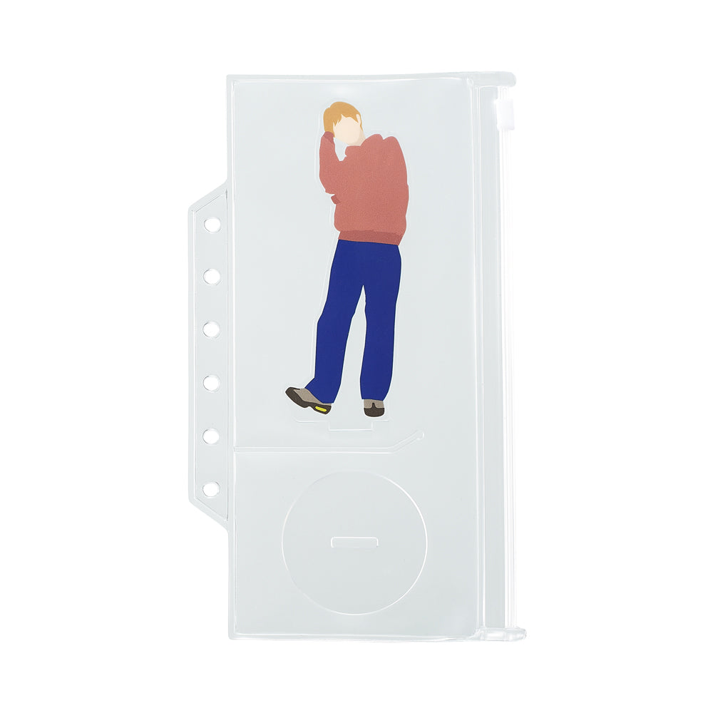 ｍｙｆａ　ファスナーポケットリフィル　２分割　アクリルスタンド用