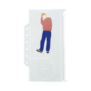 ｍｙｆａ　ファスナーポケットリフィル　２分割　アクリルスタンド用