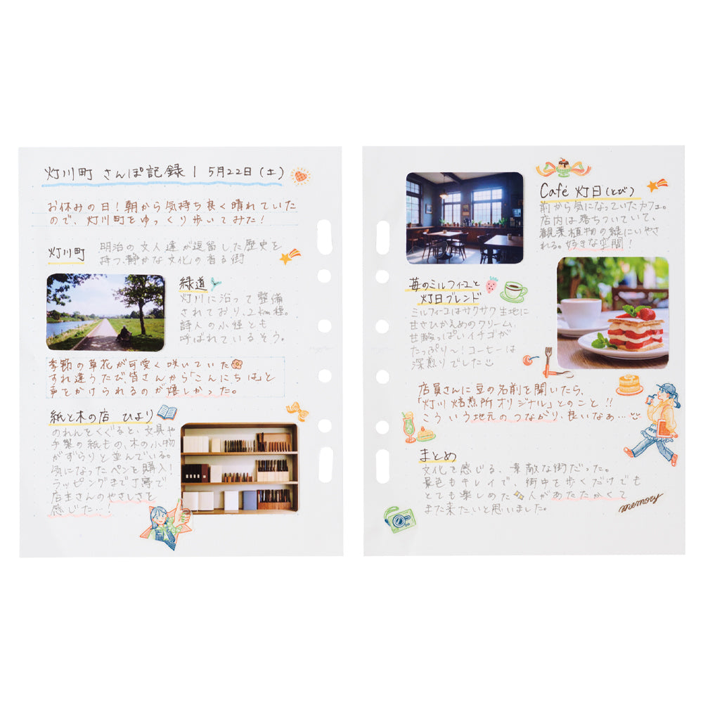 ｍｙｆａ　アレンジペーパーリフィル（ドット方眼）