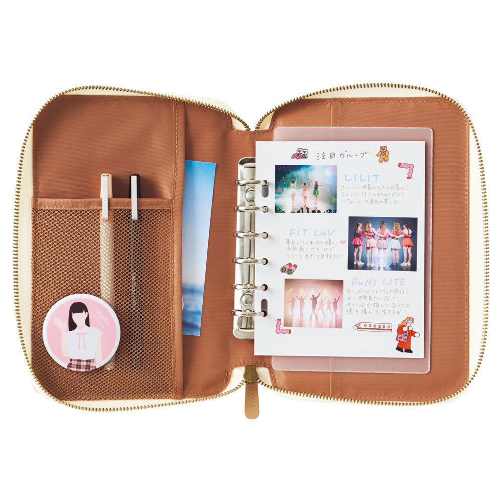 myfa ラウンドジップバインダー