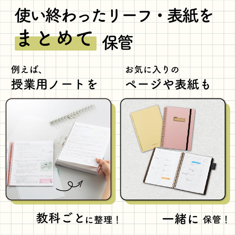 リングノート保存用ファイル　セミＢ５