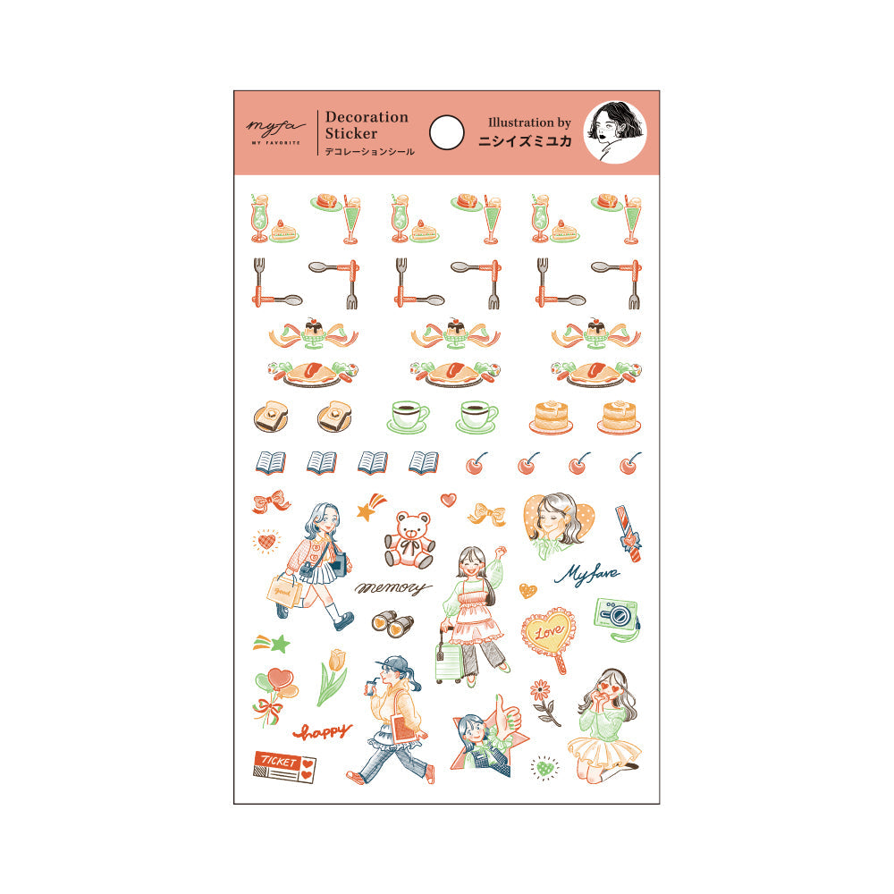 ｍｙｆａ　デコレーションシール クリエイターコラボ