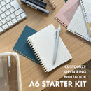 【オンラインストア限定】カスタマイズオープンリングノート　Ａ６　スターターキット