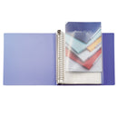 リクエスト　クリヤーブック＜ポケット交換タイプ＞ Ａ４ タテ 背幅65mm