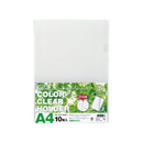 【10組セット】リクエスト　クリヤーホルダー＜１０枚パック＞ Ａ４