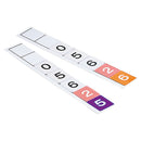 カラーナンバーラベル　Ｍ ２桁用