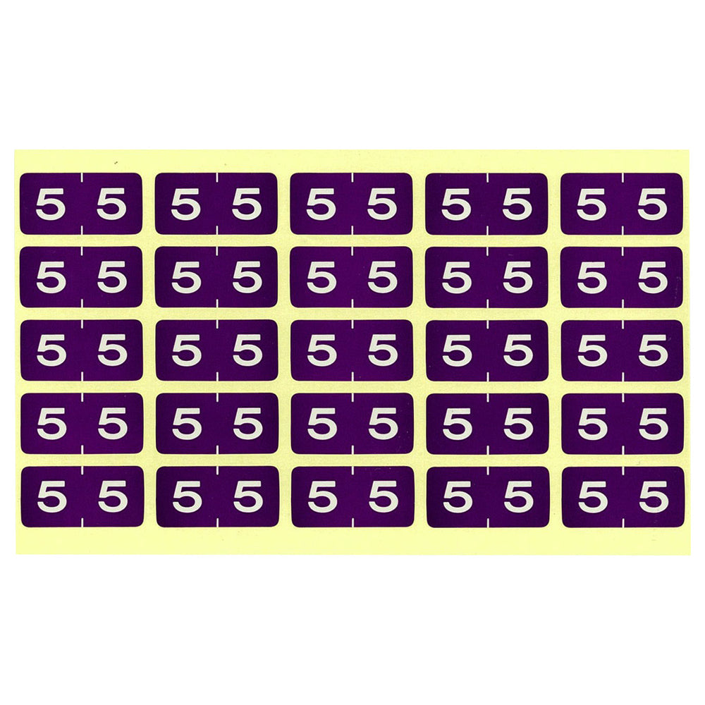 （まとめ）リヒトラブ ナンバーラベルMロールタイプ 「9」 HK751R-9 1箱（300片）〔×10セット〕