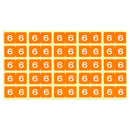 カラーナンバーラベル　Ｍ（250片入り）