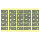 カラーナンバーラベル　Ｍ（250片入り）