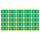 カラーナンバーラベル　Ｍ（250片入り）