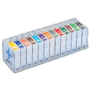 カラー月ラベル　Ｍ（ロールタイプ） 色込 組(13箱入り)