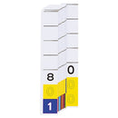 カラーナンバー見出し紙＜ＴＤ３桁＞ (200枚入り)