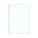 オープンリングノート・ツイストノート＜適合リーフ・薄色方眼罫＞　Ａ５