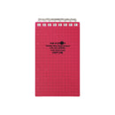 AQUA DROPs ツイストノート（メモサイズ）　リーフ４０枚