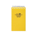 AQUA DROPs ツイストノート（メモサイズ）　リーフ４０枚