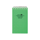 AQUA DROPs ツイストノート（メモサイズ）　リーフ４０枚