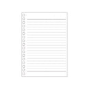 オープンリングノート・ツイストノート＜適合リーフ・横罫Ｂ罫＞　Ａ６