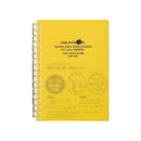 AQUA DROPs ツイストノート　Ａ６　リーフ３０枚