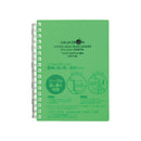 AQUA DROPs ツイストノート　Ａ６　リーフ３０枚