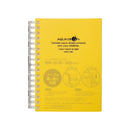 AQUA DROPs ツイストノート＜厚型＞　Ａ６　リーフ７０枚