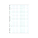 オープンリングノート・ツイストノート＜適合リーフ・薄色方眼罫＞　Ｂ６