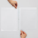 AQUA DROPs ツイストノート＜厚型＞　Ｂ６　リーフ７０枚