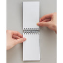 hirakuno ツイストノート　メモサイズ　リーフ５０枚