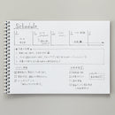 【アウトレット】hirakuno ツイストノート　セミＢ５　リーフ５０枚