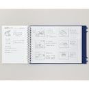 【アウトレット】hirakuno ツイストノート　Ｂ６／セミＢ５Ｅ