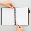 オープンリングノート（合皮表紙）　Ａ５　リーフ５０枚