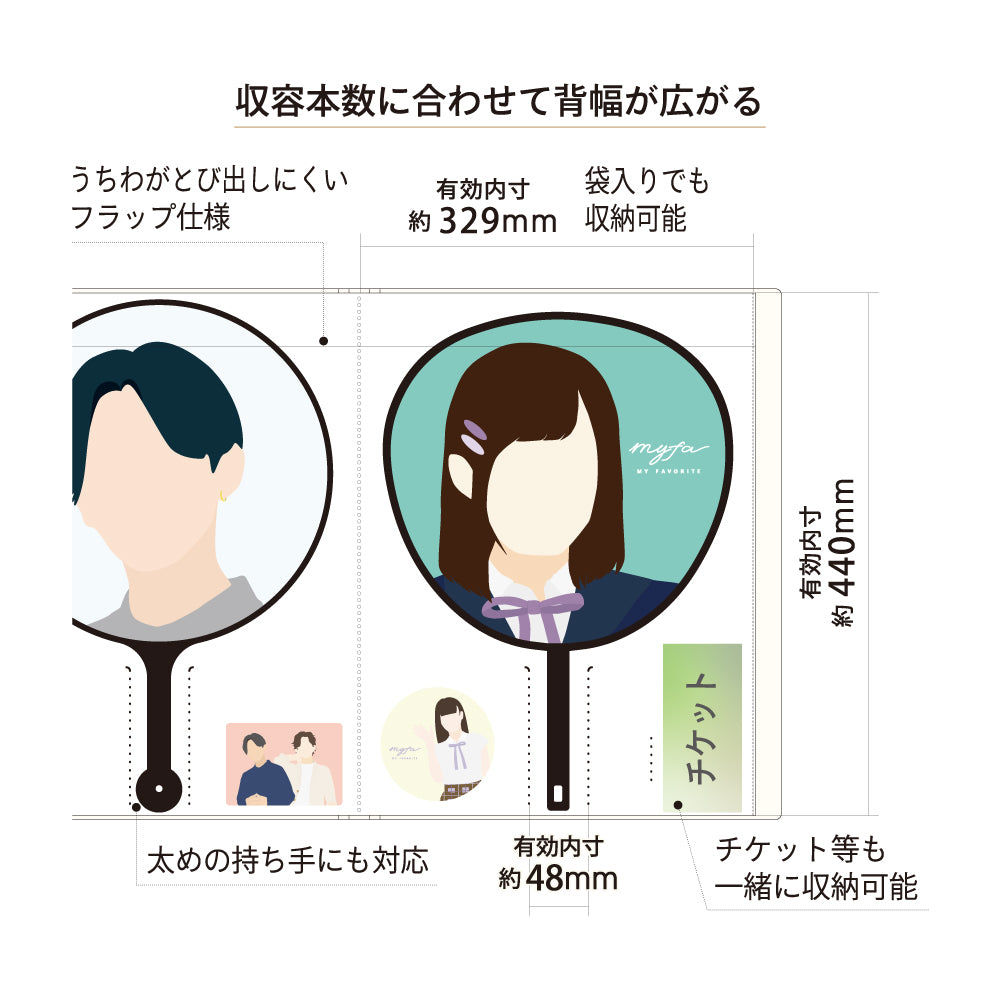 myfa うちわコレクションファイル