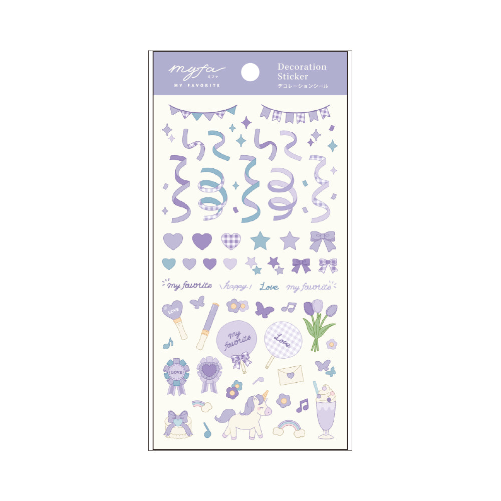 myfa デコレーションシール